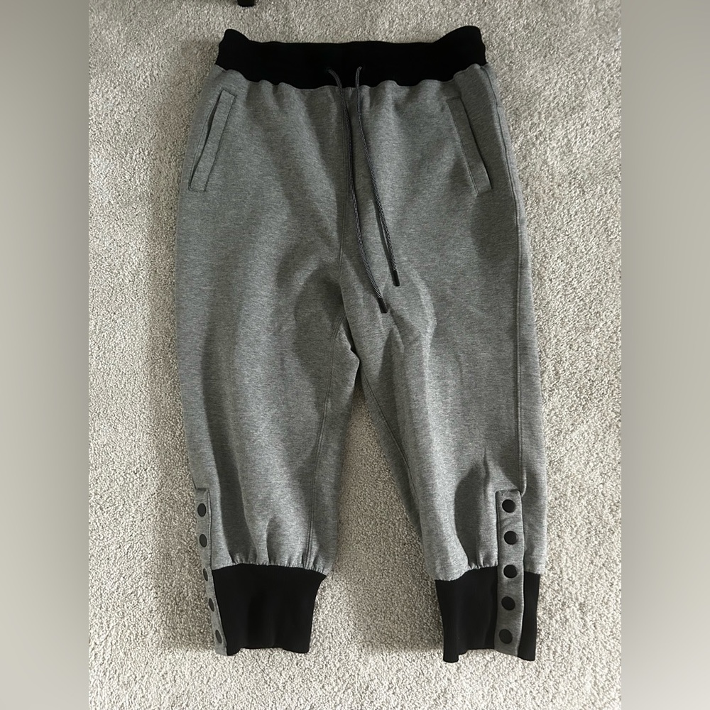 HUNTER For TARGET Gray Drawstring Capri Length Sweatpants SIZE XS